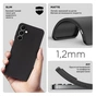 Чохол до мобільного телефона Armorstandart Matte Slim Fit Samsung A16 4G (A165) Camera cover Black (ARM80141) - зменшене зображення 3