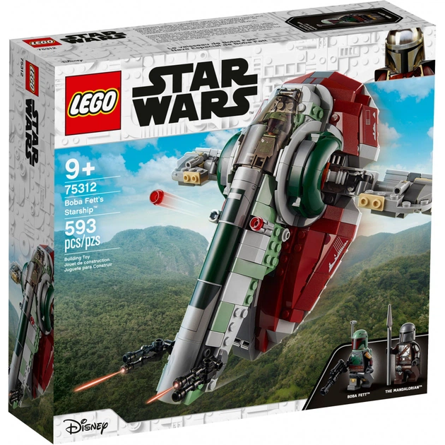 Конструктор LEGO Star Wars Зореліт Боби Фетта 593 деталі (75312) - изображение 1