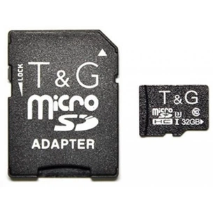 Карта пам'яті T&G 32GB microSDHC class 10 UHS-I U3 (TG-32GBSD10U3-01) зображення 1