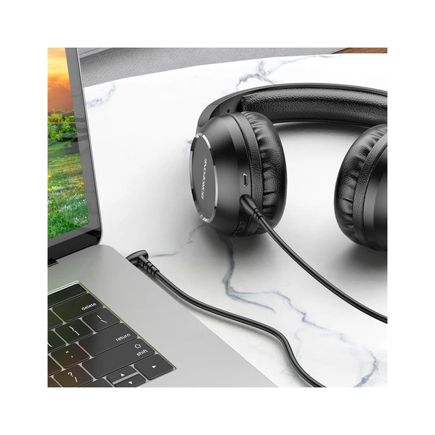 Кабель мультимедійний 3.5mm M to 3.5mm M 2.0m black BOROFONE (6974443382181) - picture 4