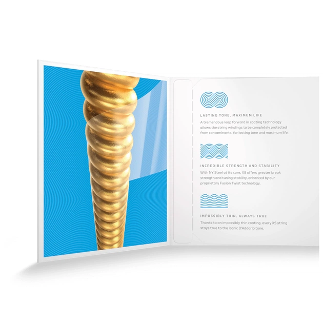 Струни для гітари D'Addario XS 80/20 Bronze Light (12-53) (XSABR1253) - picture 4