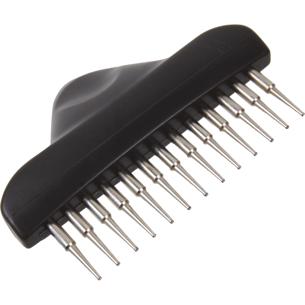 Гребінець для тварин Trixie з коротким зубом 10х15 см (4011905237930) - picture 3