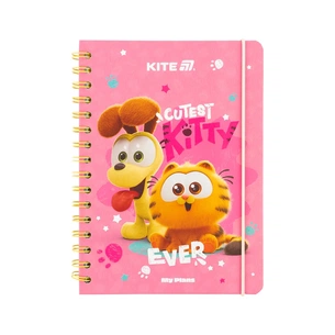 Еженедельник Kite детский на спирали Garfield, твердая обложка (GF25-438) изображение 1