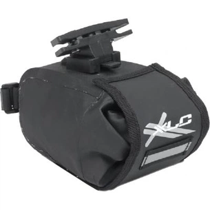 Сумка підсідельна XLC BA-W22, чорно-сіра (2501706000) зображення 1