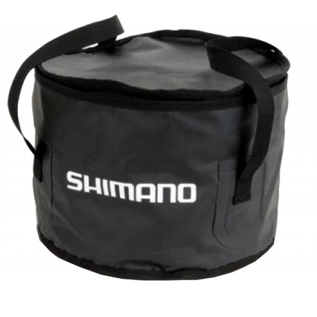Відро для прикормки Shimano Groundbait Bowl 20x32cm ц:черный (2266.92.72) - picture 1