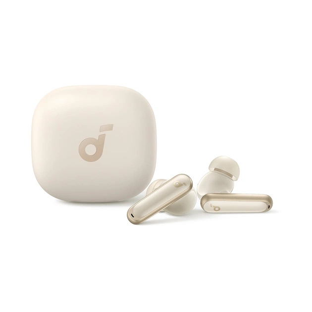 Навушники Anker SoundCore P40i TWS Oat White (A3955G21) - зображення 6