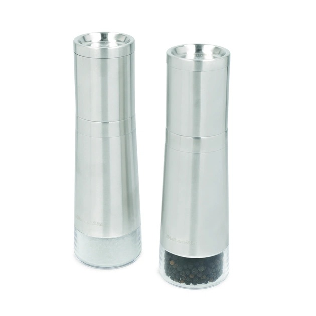 Млинок для спецій KitchenAid Universal, Набір 2 шт, 20,3 см, сріблястий (KOG988OSSSA) - picture 3