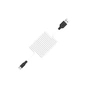 Дата кабель USB 2.0 AM to USB-C 1.0m 2A silicone X21 black+white HOCO (6957531071402) - уменьшенное изображение 3