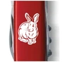 Ніж Victorinox Spartan Zodiac Red "Водяний Кролик" (1.3603_Z2030u) - зменшене зображення 3