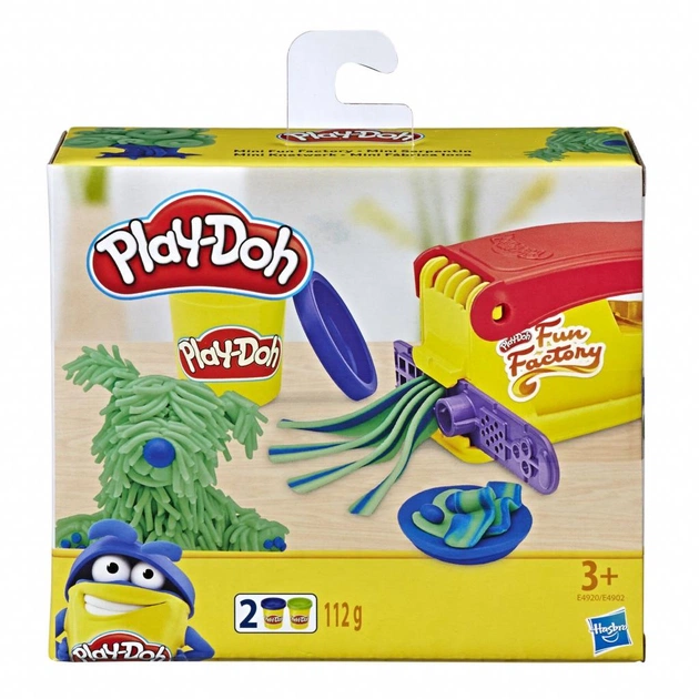 Набор для творчества Hasbro Play-Doh Mini Любимые наборы в миниатюре Веселая фабрика (E4902_E4920) - изображение 1