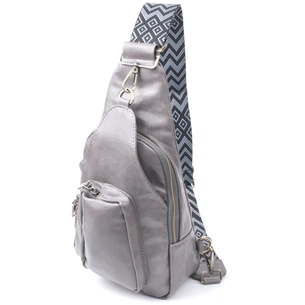 Сумка Vintage З екошкіри Сіра (22777) зображення 1