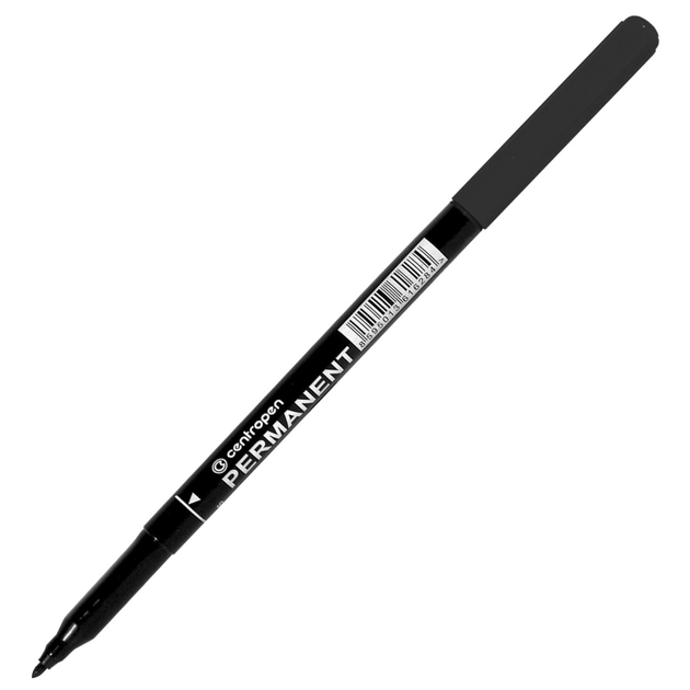 Маркер Centropen Permanent 2536 1 мм black (2536/01) - изображение 1