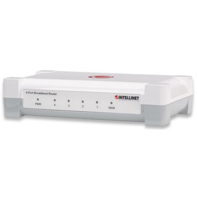 Маршрутизатор Intellinet 4-Port Broadband Router - зображення 1