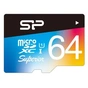 Карта пам'яті Silicon Power 64GB microSD class10 UHS-I Superior COLOR (SP064GBSTXDU1V20SP) - зменшене зображення 2
