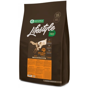 Сухий корм для собак Nature's Protection Lifestyle Grain Free Salmon, Krill Junior All Breeds 10 кг (NPLS45687) зображення 1
