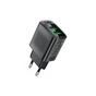 Зарядний пристрій Acefast 2xUSB 12W A86 black (6974316283270) - зменшене зображення 3