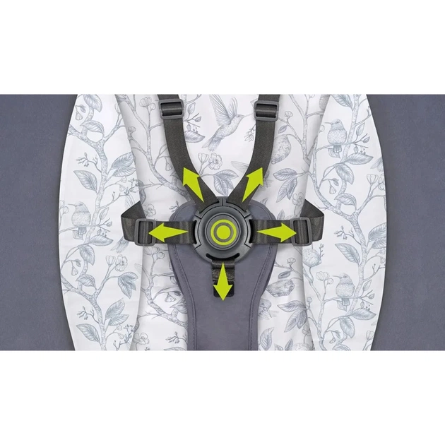 Крісло-гойдалка Lionelo Ralf Grey White (LO-RALF GREY WHITE) - picture 7