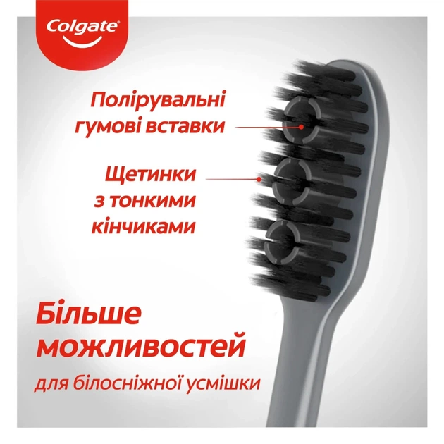 Зубна щітка Colgate 360 Деревне вугілля Синя (2170000000060) - picture 5