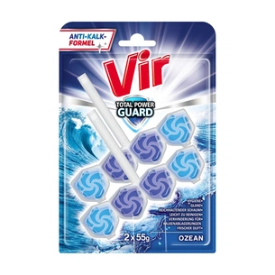 Туалетний блок Vir Total Power Guard Океан 2x55 г (3801003002209) зображення 1
