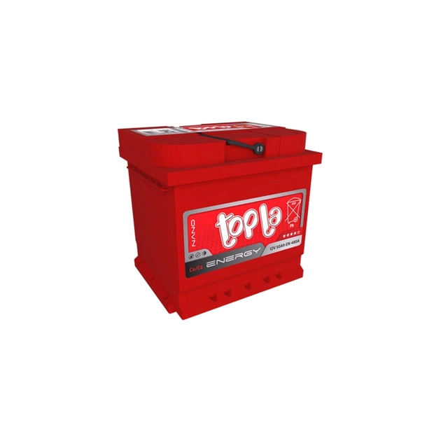 Акумулятор автомобільний Topla 50 Ah/12V Energy Euro (108 050) - зображення 1
