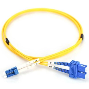 Оптичний патчкорд Digitus LC/UPC-SC/UPC, 9/125, OS2, duplex, 1m (DK-2932-01) зображення 1
