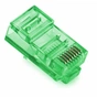 Конектор RJ45 cat.5e UTP 8P8C Green 100 шт Merlion (09051) - preview 1