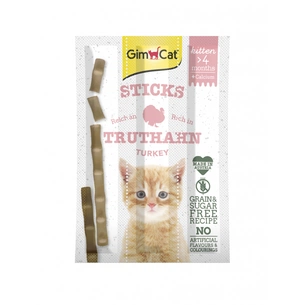 Ласощі для котів GimCat М'ясні палички для кошенят 3 шт (4002064420448) зображення 1