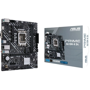 Материнська плата Asus Prime H610M-K D4 ARGB Socket 1700 зображення 1