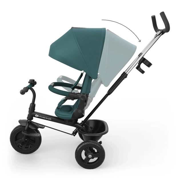 Дитячий велосипед Kinderkraft Aston 2 Plus Green (KRASTO02GREPL00) (5902533929917) - зображення 3