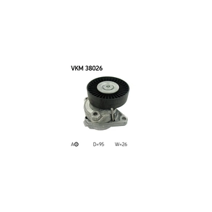 Натягувач ременя з роликом SKF VKM 38026 picture 1