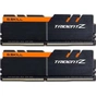 Модуль пам'яті для комп'ютера DDR 4 16GB (2x8GB) 3200 MHz Trident Z Black H G.Skill (F4-3200C14D-16GTZKO) - зменшене зображення 1