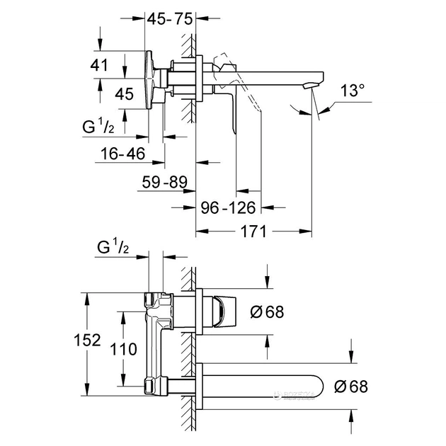 Змішувач Grohe BauLoop (20289000) - picture 2