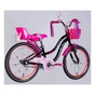 Велосипед Formula 20" Kid FLOWER PREMIUM BH рама-10" ST 2026 чорний з рожевим (OPS-FRK-20-242) - зменшене зображення 3