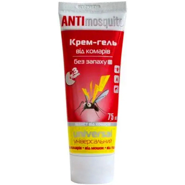 Крем от комаров Anti mosquito 75 мл (4820214190771) - изображение 1