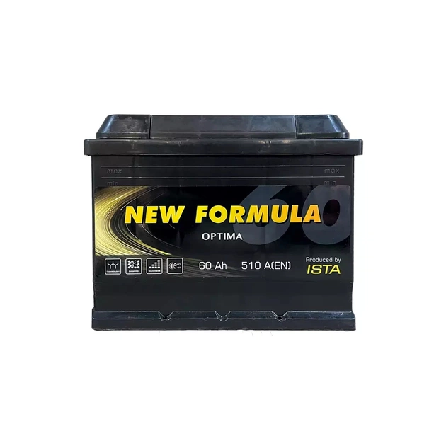 Акумулятор автомобільний NEW FORMULA Optima 60Ah Ев (-/+) (510EN) (5601104251) - зображення 1