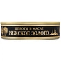 Рибні консерви Ризьке золото Шпроти в оливковій олії 160 г з ключем (4820062447478) - зменшене зображення 1