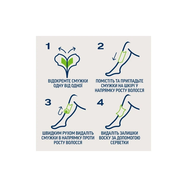 Воскові смужки Veet Professional для сухої шкіри з Алоє вера 12 шт. (8410104511340) - picture 2