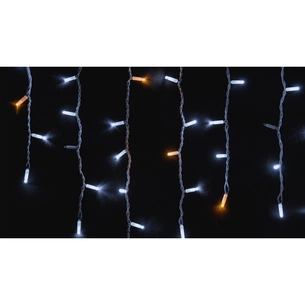 Гірлянда Delux ICICLE 100LED 2x0.7 м Жовтий flash Білий/Білий IP44 (90015181) зображення 1