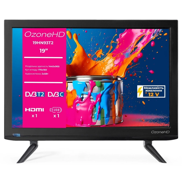 Телевізор Ozonehd 19HN95T2 - зображення 1