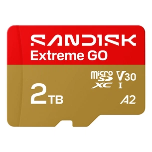 Карта пам'яті SanDisk 2TB microSDXC class 10 UHS-I Extreme GO (SDSQXGN-2T00-GN6MN) зображення 1