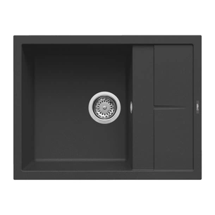 Мийка кухонна Elleci UNICO 125 NERO 40 зображення 1