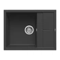 Мийка кухонна Elleci UNICO 125 NERO 40 - зменшене зображення 1