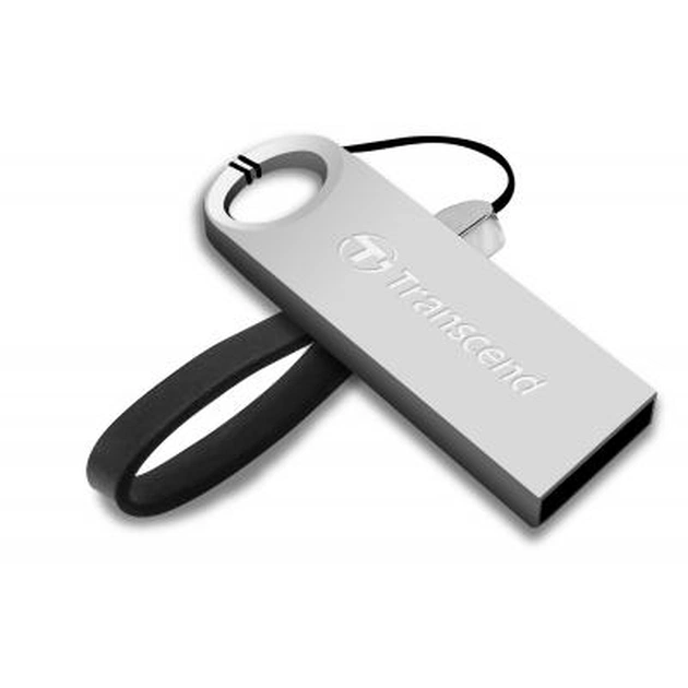 USB флеш накопичувач Transcend JetFlash 520, Silver Plating (TS64GJF520S) - зображення 1