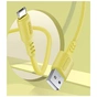 Дата кабель USB 2.0 AM to Micro 5P 1.0m soft silicone yellow ColorWay (CW-CBUM043-Y) - уменьшенное изображение 5