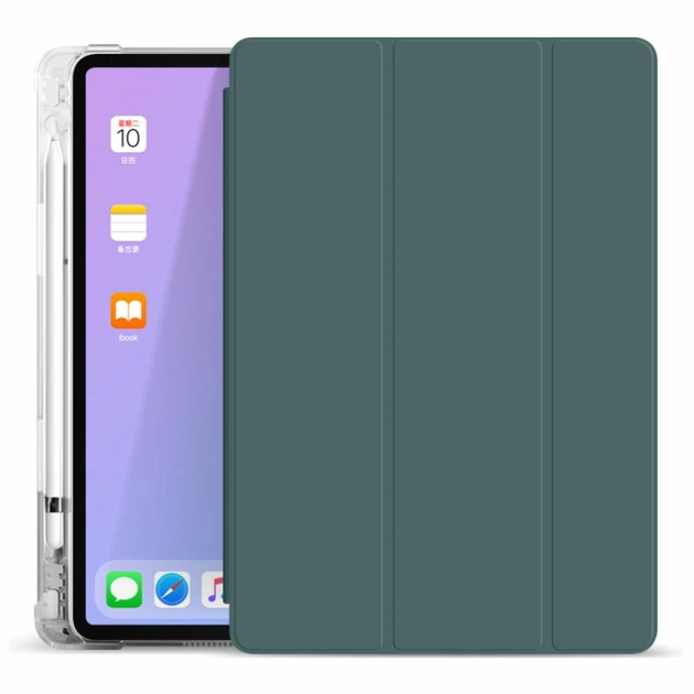 Чохол до планшета BeCover Soft TPU Pencil Apple iPad Air 10.9 2020/2021 Dark Green (705521) - зображення 1