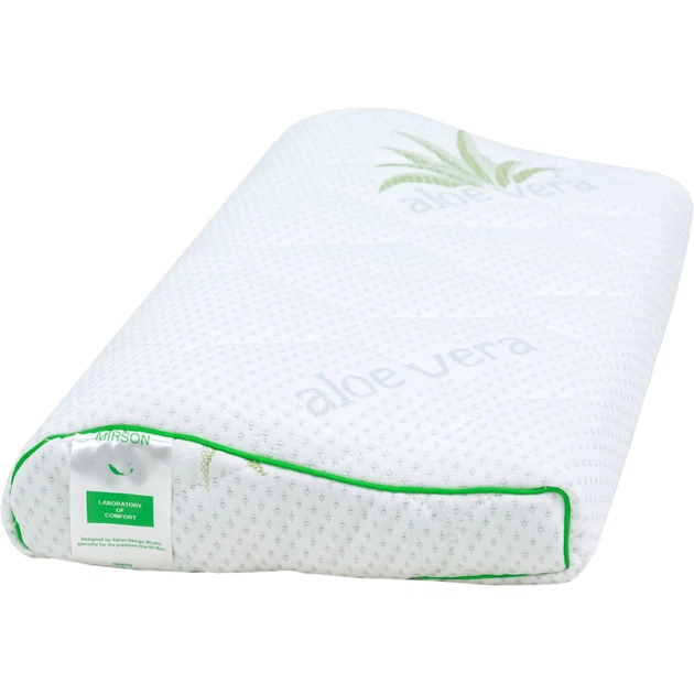 Подушка MirSon ортопедична 6123 Green nature Alberto Kiddy 50х29х5/8 (2200003262773) - зображення 1