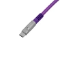 Дата кабель USB-C + USB A to USB-C 1.0m Double-Sleeved Geek purple Keychron (CAB23_KEYCHRON) - зменшене зображення 2