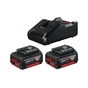 Набір акумулятор + зарядний пристрій Bosch 2xGBA 18Вх4.0Ah + GAL 18V-40 (1.600.A01.9S0) - зменшене зображення 1