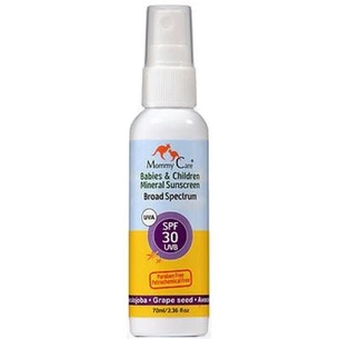 Лосьйон для дітей Mommy Care Мінеральний органічний сонцезахисний SPF-30 70 мл (952867) зображення 1