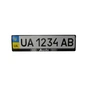 Рамка номерного знака CarLife з пластик об'ємними літерами AUDI (2шт) (24-001) - зменшене зображення 1